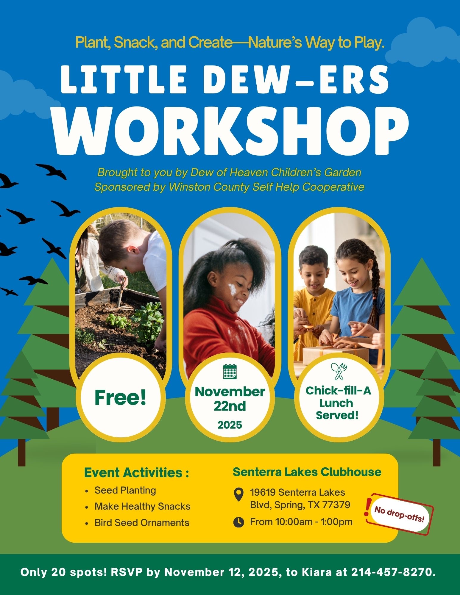 Little Dew-ers Workshop